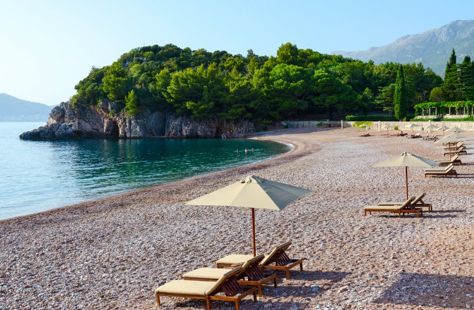 Milocer Beach, Montenegro